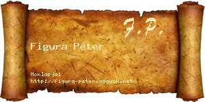 Figura Péter névjegykártya